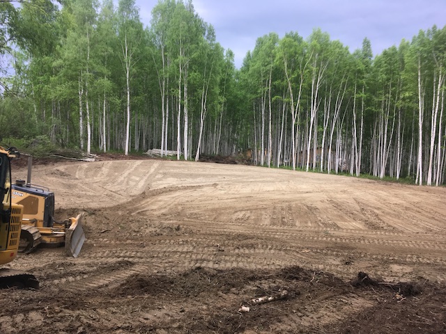 House site work